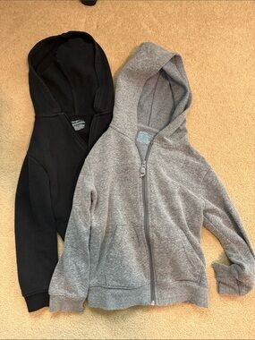 Bundle Cat & Jack Kids Zip-Up Hoodies -  XS 4/5
